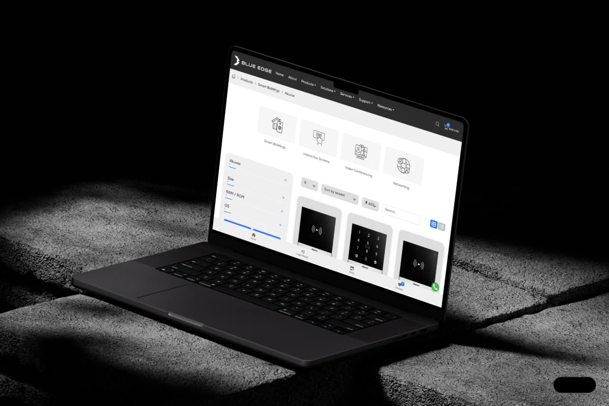 Blue Edge website hero